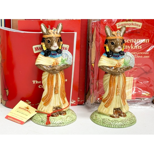 873 - Royal Doulton Bunnykins. A Worldwide Limited Edition “Samurai Bunnykins” a World Series Worldwide Li... 