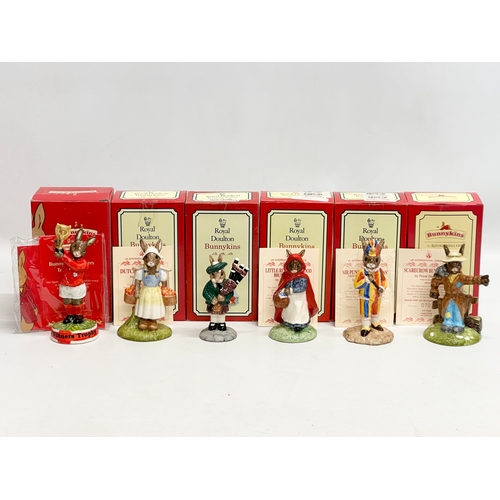 875 - 6 Limited and Special Edition Royal Doulton Bunnykins. A Limited Edition Winners Trophy 1966. A Limi... 