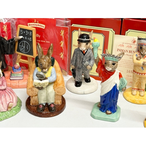 880 - 10 Royal Doulton Bunnykins. Limited Edition Egyptian Bunnykins, Limited Edition Dodgem Bunnykins, Sp... 