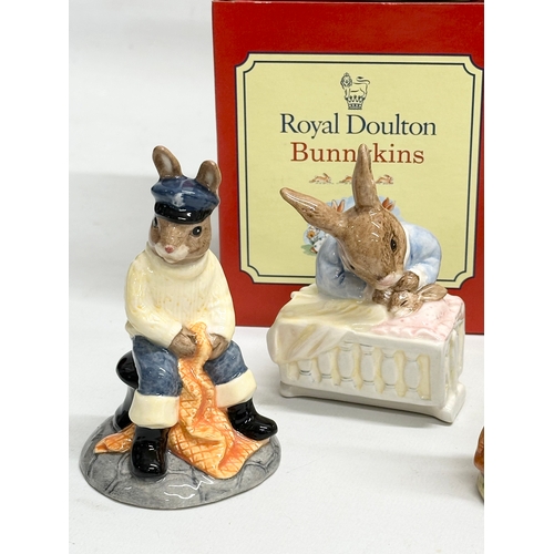 883 - 12 Royal Doulton Bunnykins. Ice Cream Bunnykins, Tourist Bunnykins, Limited Edition Bunnykins etc