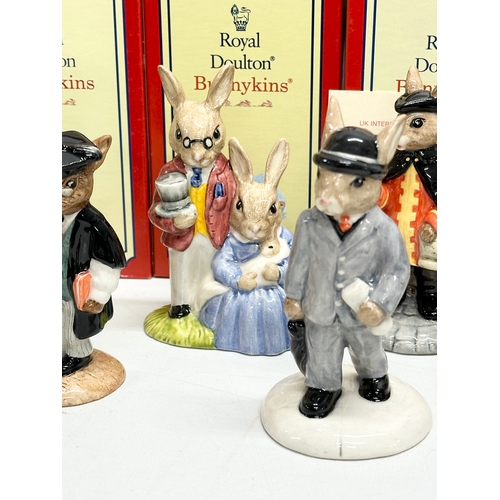 889 - 12 Royal Doulton Bunnykins. Limited Edition Mexican Bunnykins, Limited Edition Town Crier Bunnykins,... 