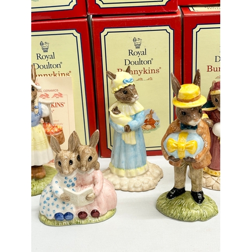 889 - 12 Royal Doulton Bunnykins. Limited Edition Mexican Bunnykins, Limited Edition Town Crier Bunnykins,... 