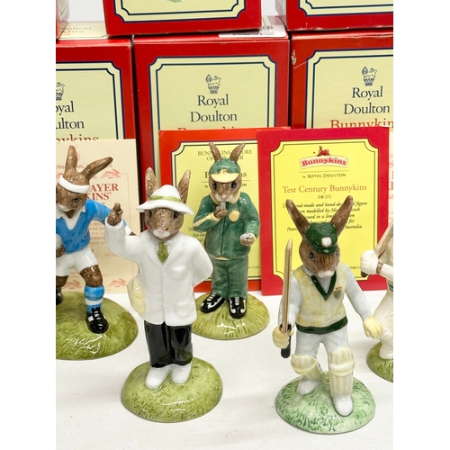 898 - 15 Royal Doulton Bunnykins. Sports related. Limited Edition Ice Hockey Bunnykins x2. Limited Edition... 