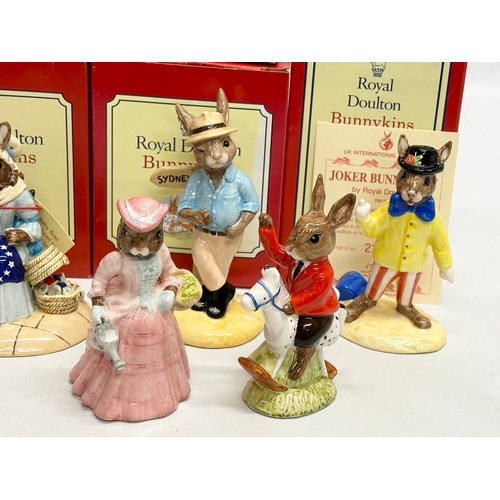 899 - 12 Royal Doulton Bunnykins. Limited Edition The American Heritage Collection Betsy Ross Bunnykins. L... 