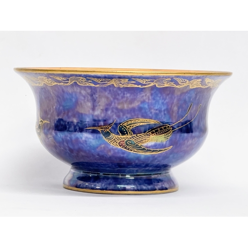 84 - Daisy Makeig Jones. A small 1920’s “Hummingbird” lustre bowl designed by Daisy Makeig Jones for Wedg... 