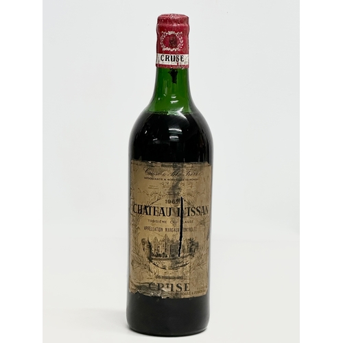 567 - A 1967 Chateau D’Issan wine. Cruse.