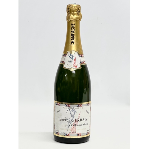 570 - A bottle of 1989 Pierre Gerbais champagne.