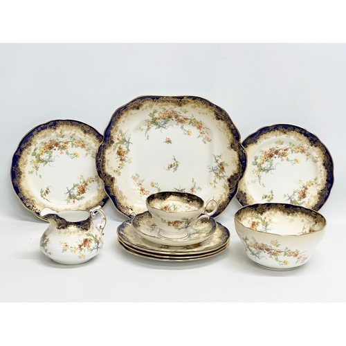 209 - An Early 20th Century Hammersley & Co part tea service. Circa 1912-1920.