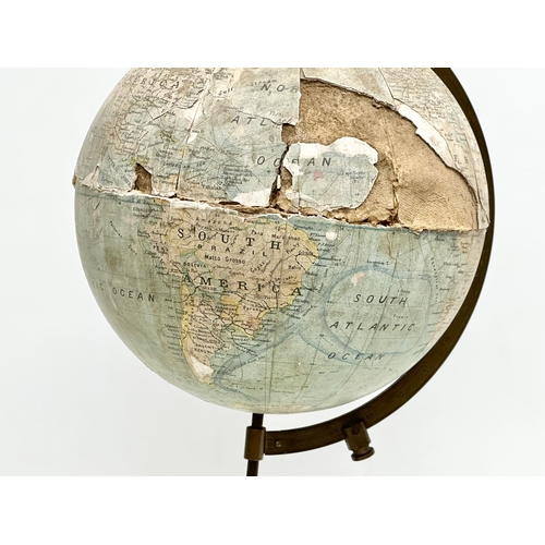 176 - An Early 20th Century Terrestrial Globe. Made in France. 54cm