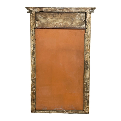 264 - An Early 19th Century Regency gilt framed pier mirror. 63x96cm