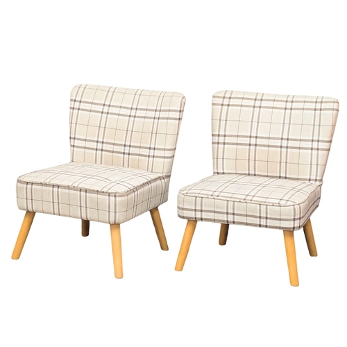 925 - A pair of Mid Century style cocktail chairs. 7