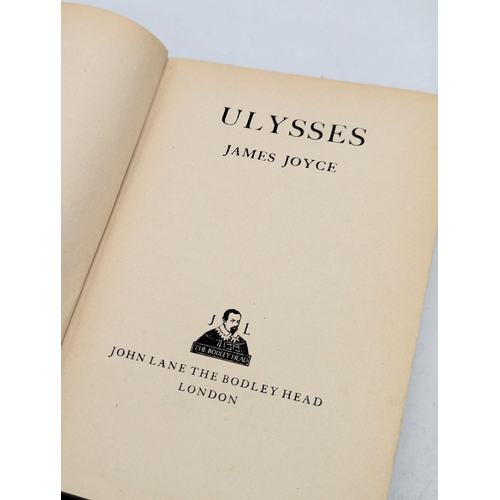 748 - Ulysses by James Joyce. Reprinted 1947. With a Ulysses Map of Dublin.