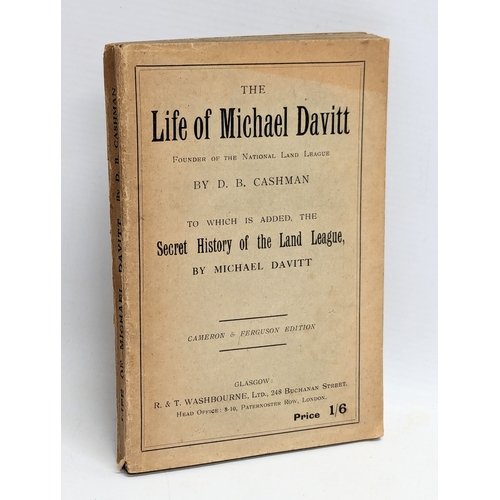 753 - The Life of Michael Davitt : Founder of The National Land League. By D. B. Cashman. To which is adde... 