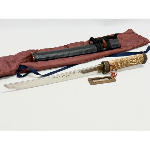 774 - A Samurai style sword. 45cm