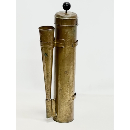 235 - A 19th Century yacht foghorn. 58cm