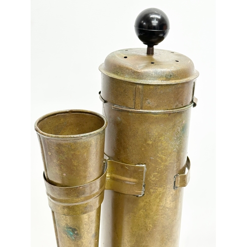 235 - A 19th Century yacht foghorn. 58cm