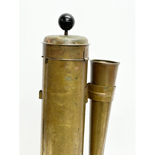 235 - A 19th Century yacht foghorn. 58cm