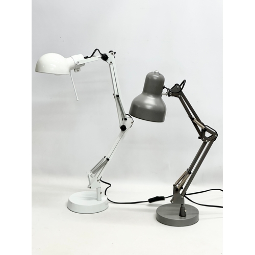 962 - 2 anglepoise lamps.