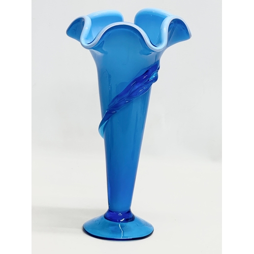 939 - A Mid Century art glass vase. Circa 1940-1960. 30.5cm.