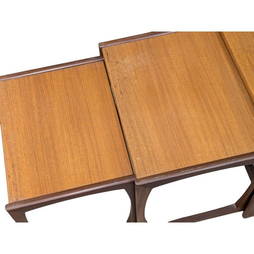 59 - A G-Plan Quadrille Mid Century teak nest of tables. Designed by Roger Bennett. (10)