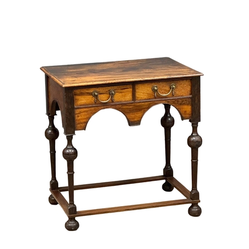 105 - A Late 19th Century William & Mary style coromandel wood lowboy. Circa 1880. 75x49x78cm. 3