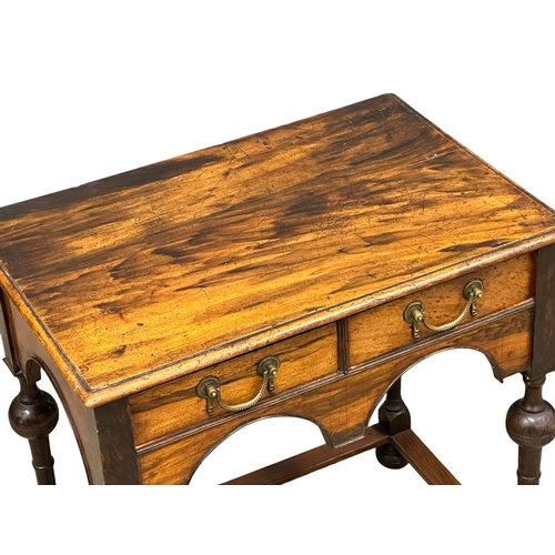 105 - A Late 19th Century William & Mary style coromandel wood lowboy. Circa 1880. 75x49x78cm. 3