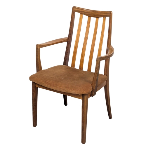 173 - A set of 6 G-Plan 'Fresco' Mid Century teak dining chairs designed by Victor Wilkins. (5)