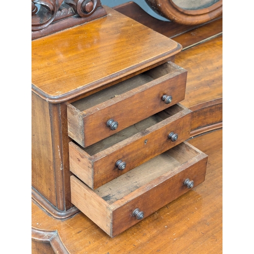 550D - A Mid 19th Century Victorian mahogany duchess dressing table on Cabriole legs. Circa 1860s. 122x50x1... 