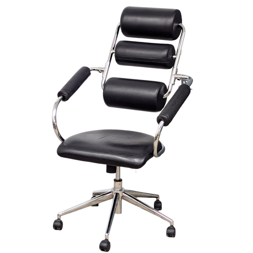 663 - A swivel orthopedic massage armchair. 2