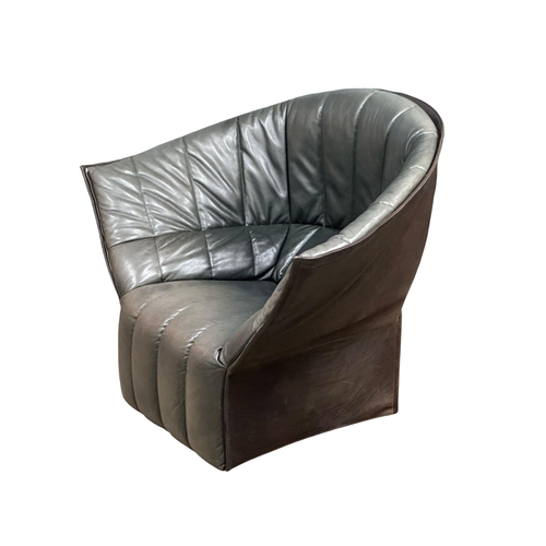 7 - Inga Sempe for Lignet Roset. A 4 piece “Moel” leather suite designed by Inga Sempe for Lignet Roset.... 