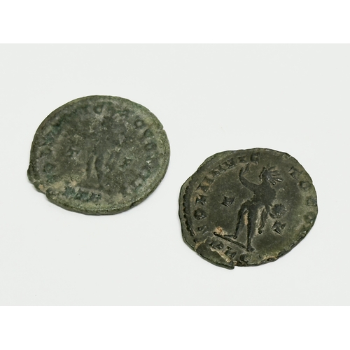 61 - Constantine I. 2 Roman Hoard Coins. 306-337 AD.