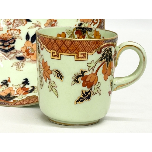 524 - Powell and Bishop. A Late 19th Century cup and saucer by Powell and Bishop. Circa 1876.