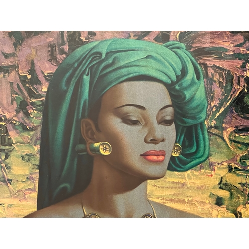 167 - The Balinese Girl. A 1960’s Mid Century print by Vladimir Tretchikoff. 54x64cm