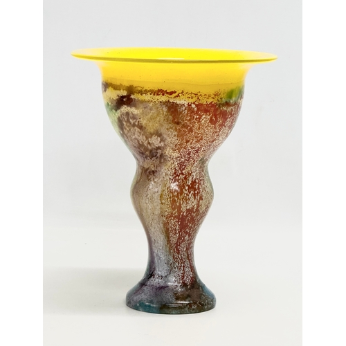 30 - Kjell Engman. A Swedish art glass “Cancan” vase. Designed by Kjell Engman for Kosta Boda, Sweden. 19... 