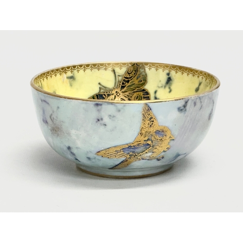 42 - A 1920’s Anysley Pottery “Fairyland” lustre bowl. 11x5cm.