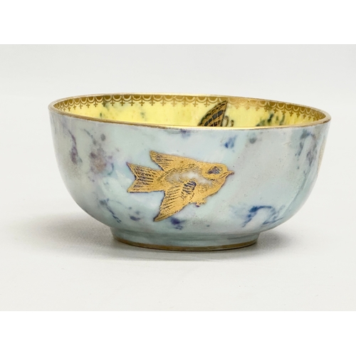 42 - A 1920’s Anysley Pottery “Fairyland” lustre bowl. 11x5cm.