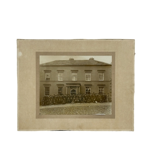 65 - An original 1914 UVF battalion photograph. Taken At Oakley House, 1914. WWI. Photograph measures 30x... 