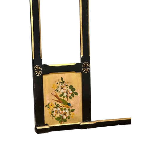 111 - A large 19th Century Victorian over-mantle mirror, in the Aesthetic movement. 132x115cm