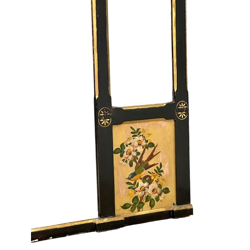 111 - A large 19th Century Victorian over-mantle mirror, in the Aesthetic movement. 132x115cm