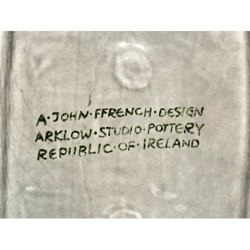 174 - John Ffrench. A pair of 1960’s Irish Mid Century ceramic wall plaques. Designed by John Ffrench for ... 