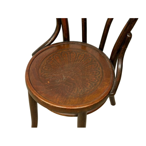 156 - Johann Kohn. A set of 10 Early 20th Century bentwood chairs. 8 by Johann Kohn. 2 by Fischell. 1 chai... 