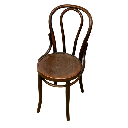 156 - Johann Kohn. A set of 10 Early 20th Century bentwood chairs. 8 by Johann Kohn. 2 by Fischell. 1 chai... 