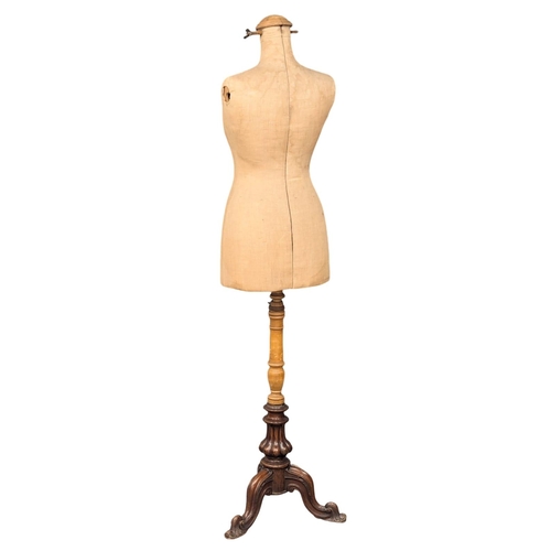 372 - A Late 19th/Early 20th Century mannequin. Made in France. 165cm (4)