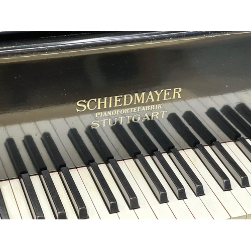 70 - A Schiedmayer Pianofortefabrik baby grand piano. 146x153x100cm