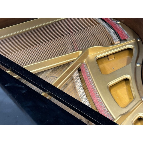 70 - A Schiedmayer Pianofortefabrik baby grand piano. 146x153x100cm