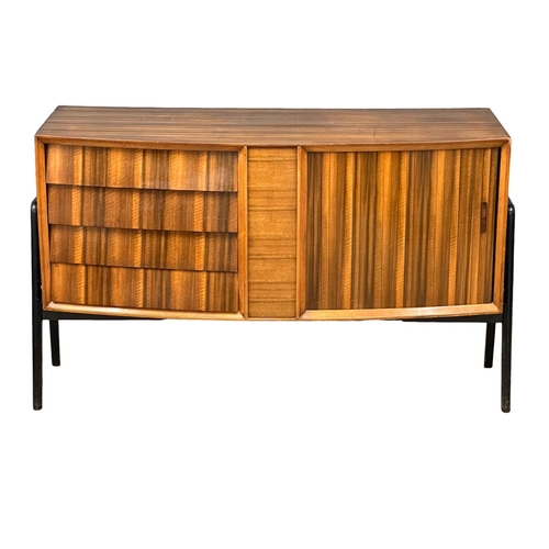 186 - Herbert Gibbs. A Mid Century bow front sideboard. 148x53x87cm (4)