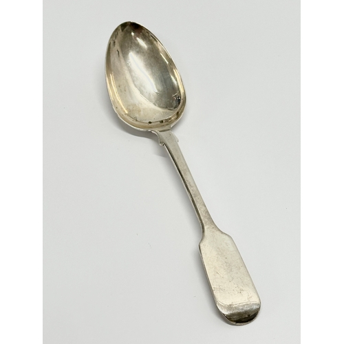 625 - William Eaton. A set of 4 Early 19th Century silver table spoons. George IV, London 1829. 149 grams.... 