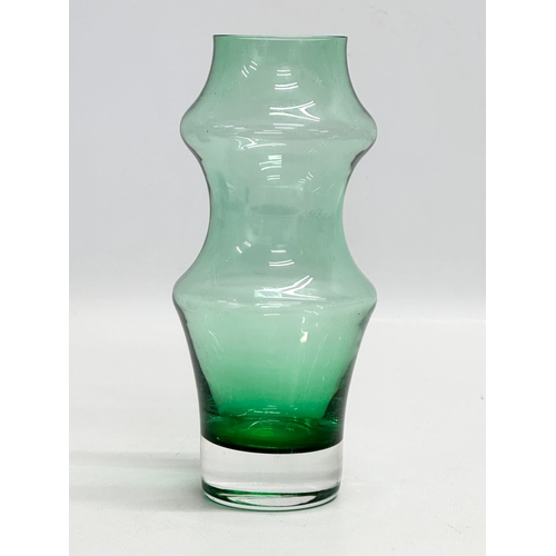 548 - 3 pieces of Mid 20th Century art glass. 18cm. 13cm. 9x7cm