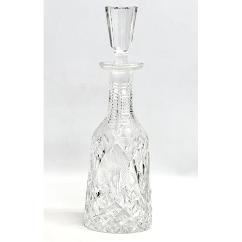 282 - A large Waterford Crystal “Shannon” decanter. 34cm