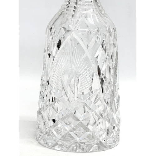 282 - A large Waterford Crystal “Shannon” decanter. 34cm